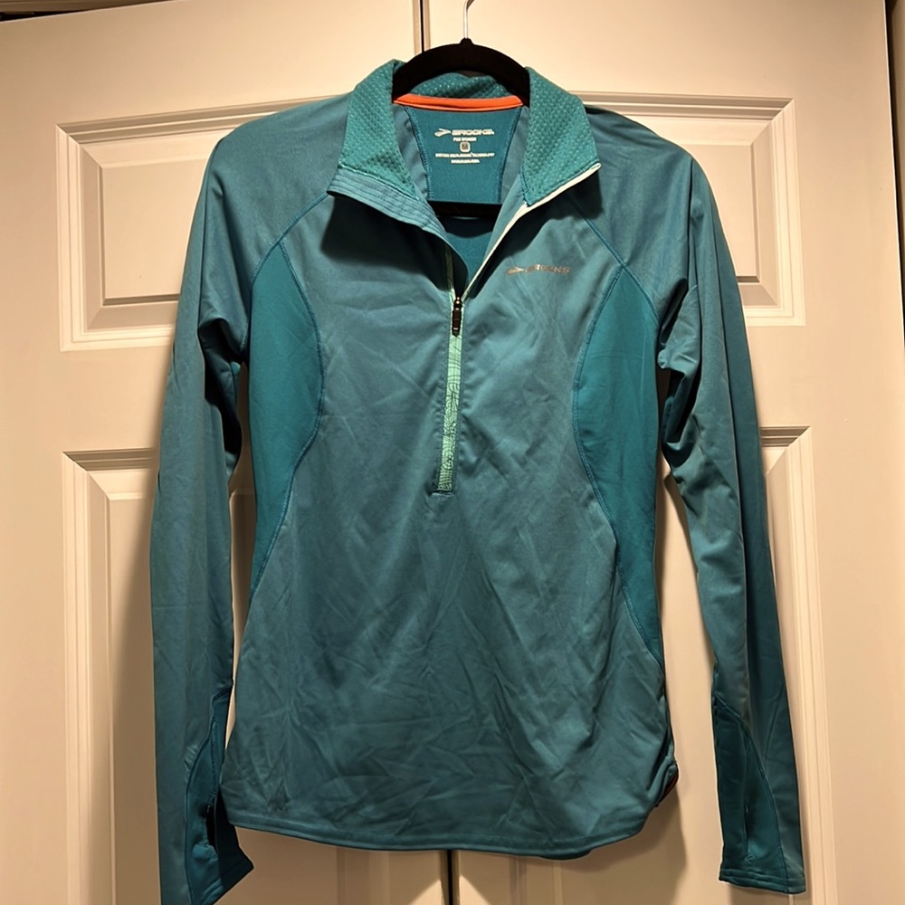 Brooks running 1/2 zip pullover
